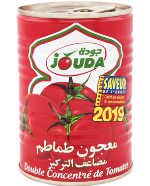 Double tomato concentrate Jouda in metal box