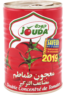 Double tomato concentrate Jouda in metal box