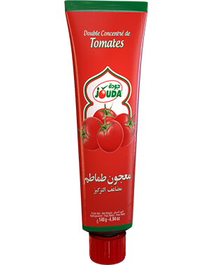 Double tomato concentrate in aluminum tube Jouda